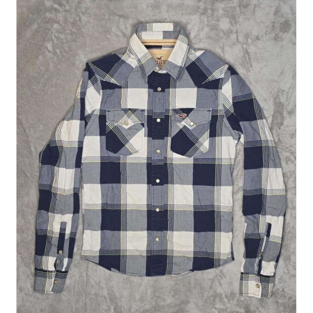 Hollister Preppy Western Shirt Mens Countrycore Casualwear Country Chic‎ Small